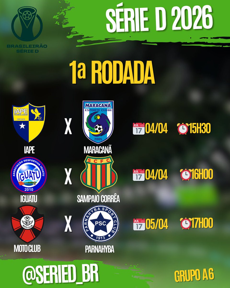 Brasileirão Série D tweet media