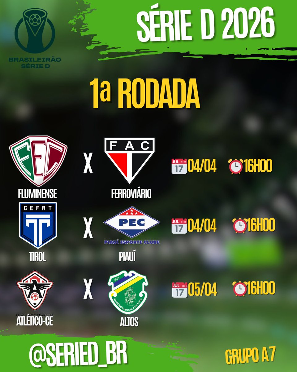 Brasileirão Série D tweet media