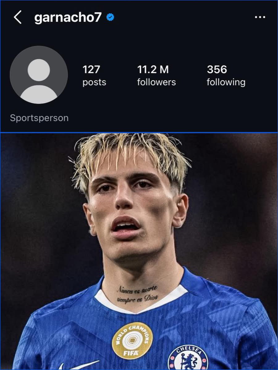 Oluchi_Utd's tweet photo. Alejandro Garnacho has removed his Instagram DP, cleared Chelsea from his bio, and deleted some Chelsea posts from his page. 👀

Something’s cooking. Chelsea fans, be ready, he only wants Chelsea. 🤭 https://t.co/hvt77OHTlS