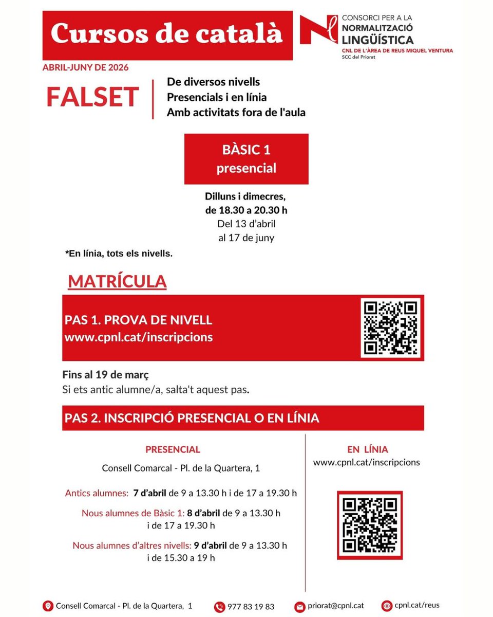 CNL Àrea de Reus tweet media