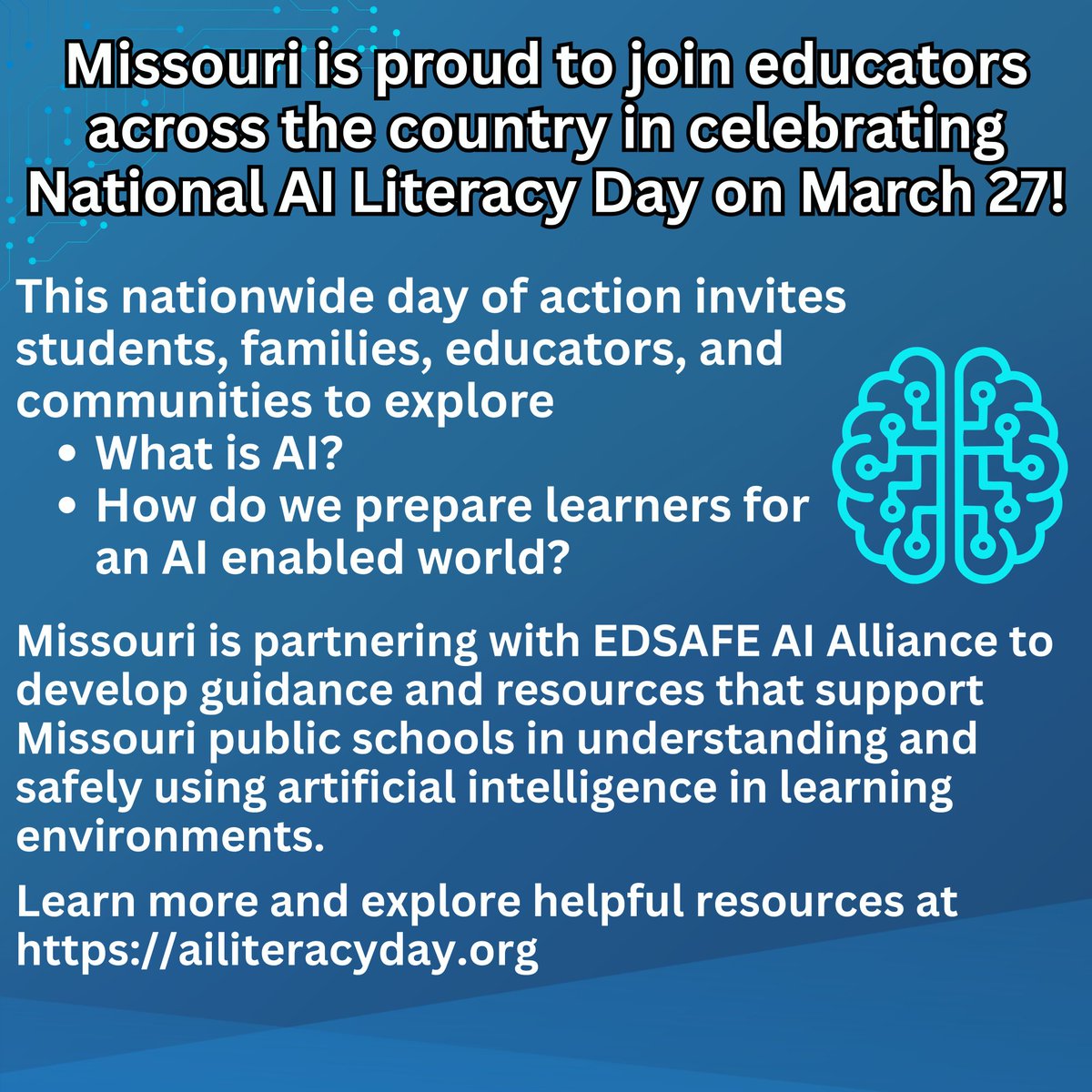 Missouri DESE tweet media