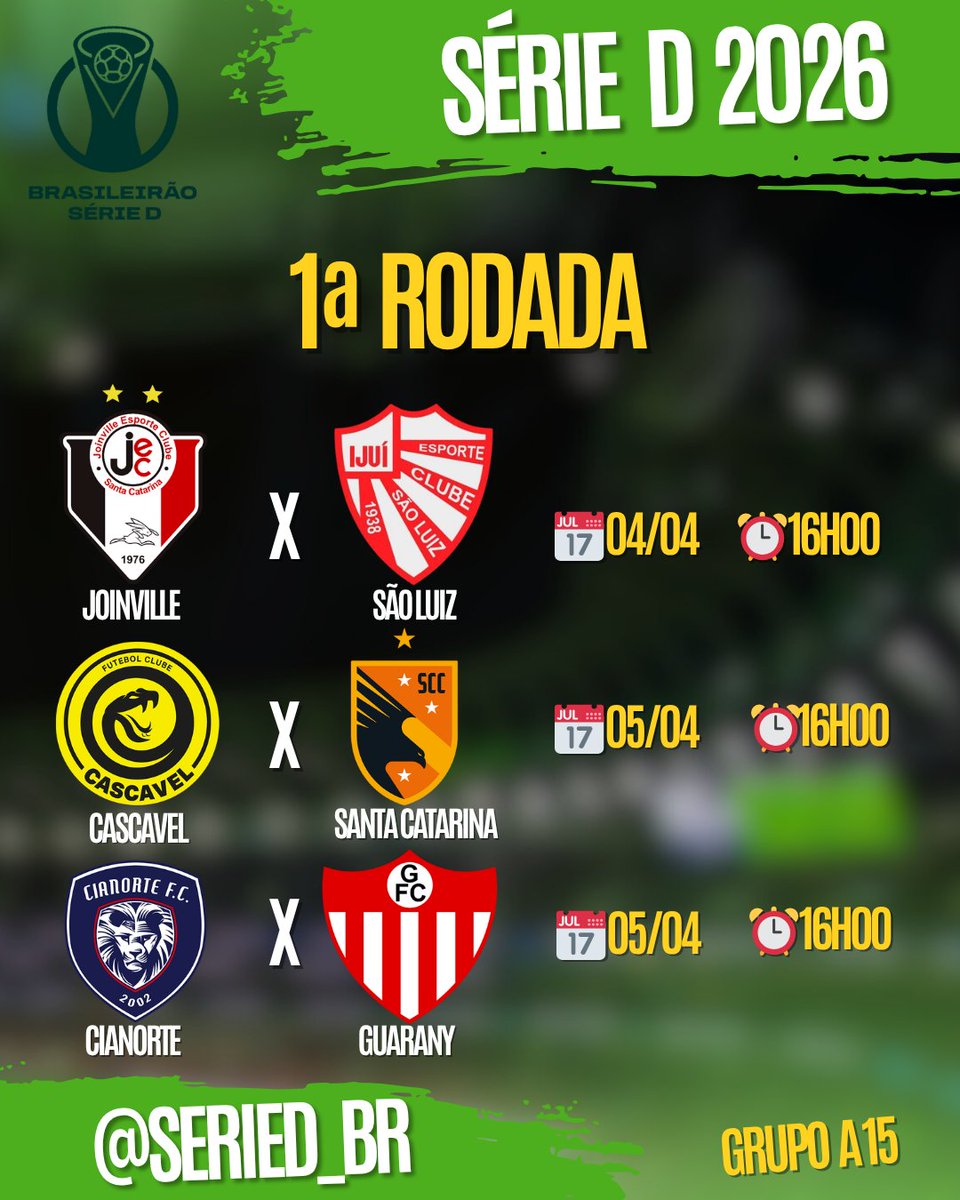 Brasileirão Série D tweet media