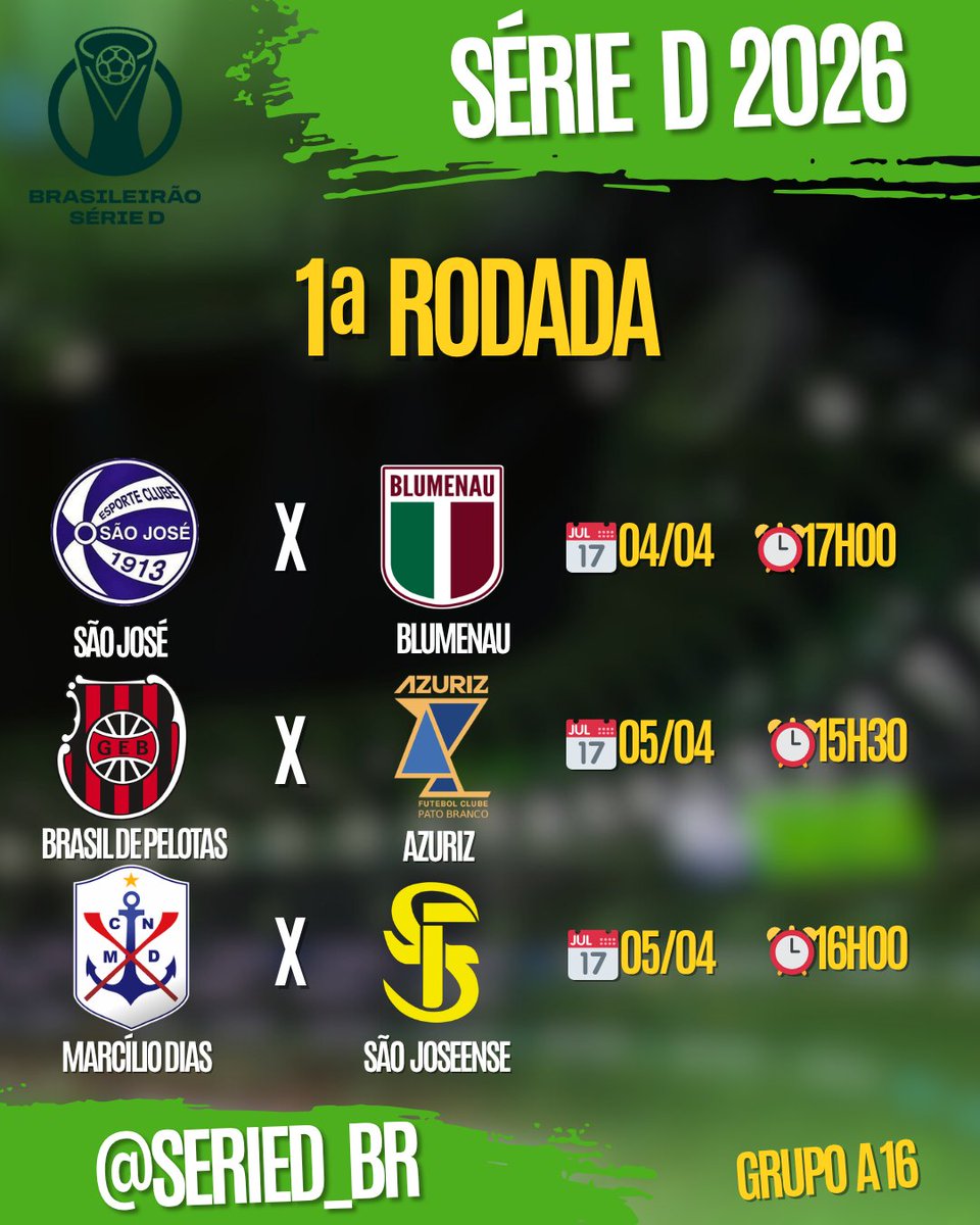 Brasileirão Série D tweet media