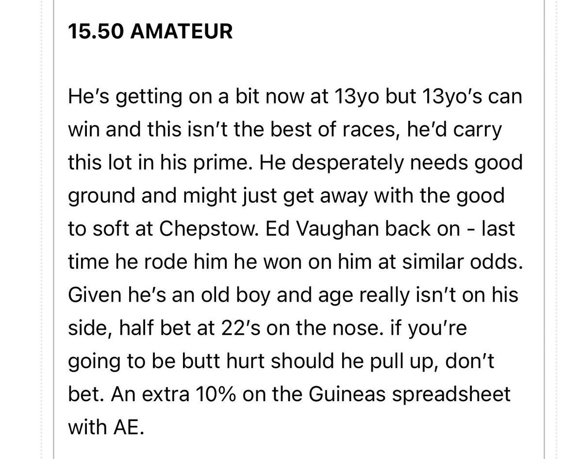 the racing newsletter tweet media