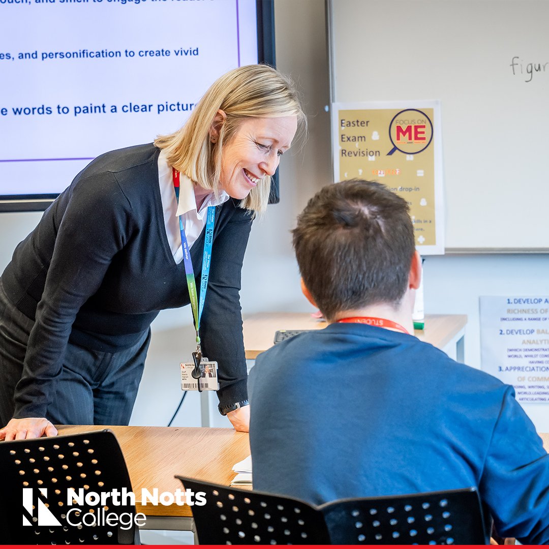 North Notts College tweet media