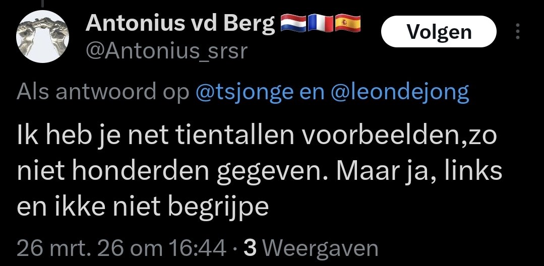 T. Jonge (@tsjonge) / Posts / X