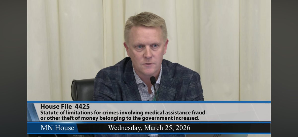 MyersVote's tweet image. Proud to see my legislation to combat fraud advance out of committee. I remain committed to working in a bipartisan manner to pass solutions that hold criminals accountable and ensure public funds are recovered.  #solutions #listening #togetherwecan house.mn.gov/members/profil…