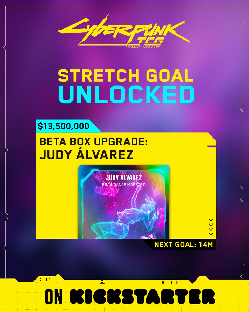 Cyberpunk Trading Card Game tweet media