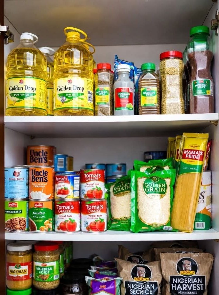 Low key I want to stock my kitchen like this but na only me dey house, they might waste.
