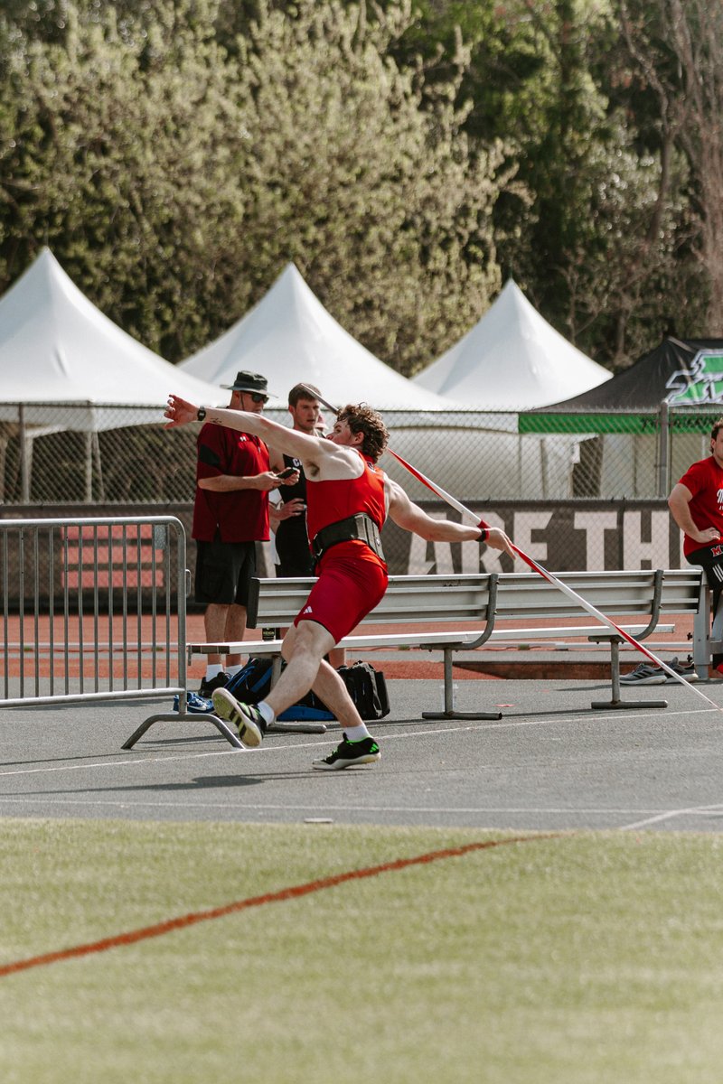 Wolfpack_TFXC's tweet photo. Second meet of the season, second podium finish for Luke!
Luke finishes third with a season-best throw of 65.45m.
#PackThrows | #GoPack https://t.co/YFe7RtYeSr