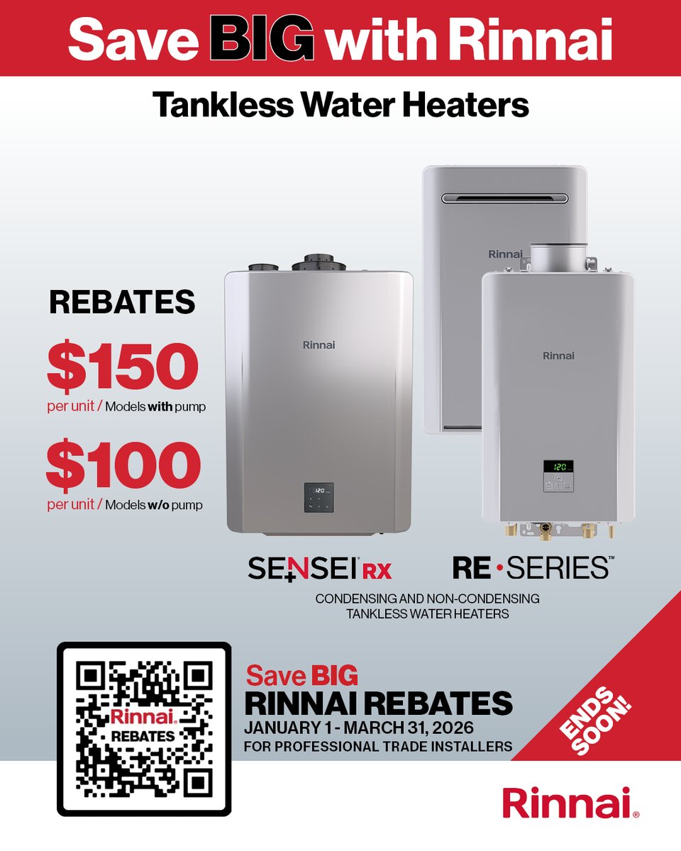 Rinnai America tweet media