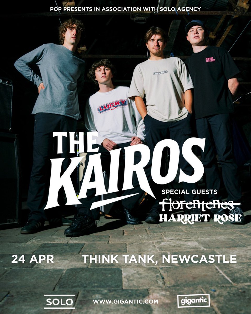 HarrietRose_'s tweet photo. Also pleased to announce I’ll be joining @TheKairos1 for their Newcastle show at @ThinkTankNCL alongside The @florentenes ❤️‍🔥 https://t.co/BTpZJyL9Ph