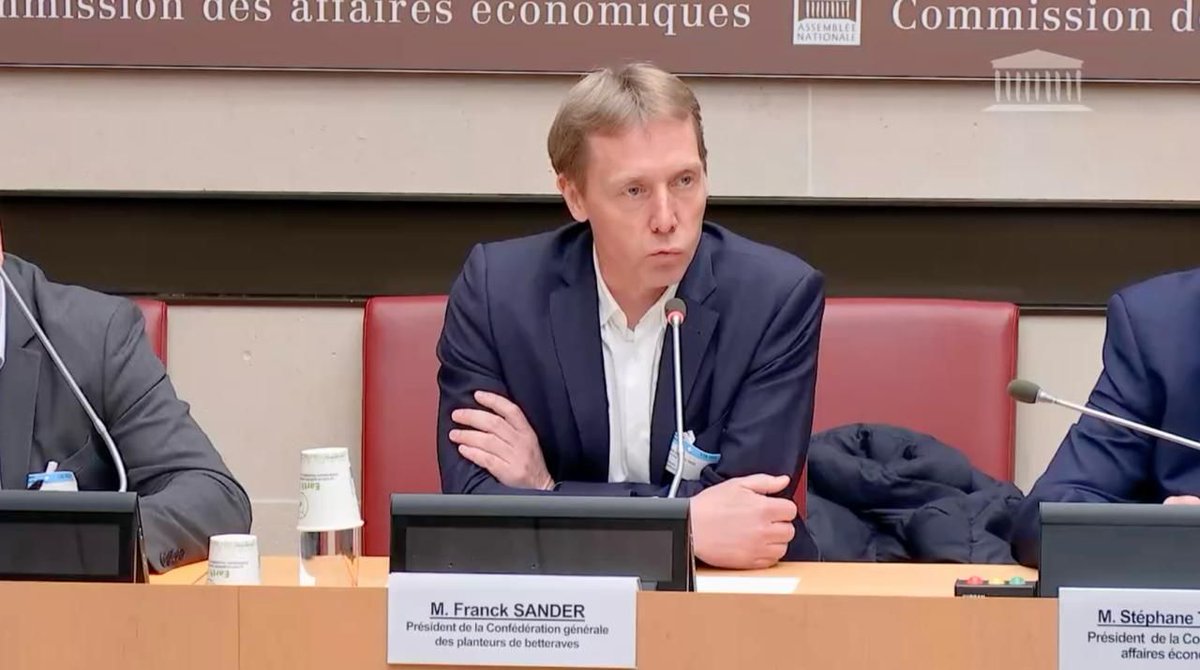 CGB_FR's tweet photo. (1/2) Auditionné hier par @AN_AfEco, présidée par @StTRAVERT, @SanderFranck, Président de la CGB a exposé la situation de la filière @_MissBetter dans un contexte tendu pour les grandes cultures. https://t.co/dvtar1ts26
