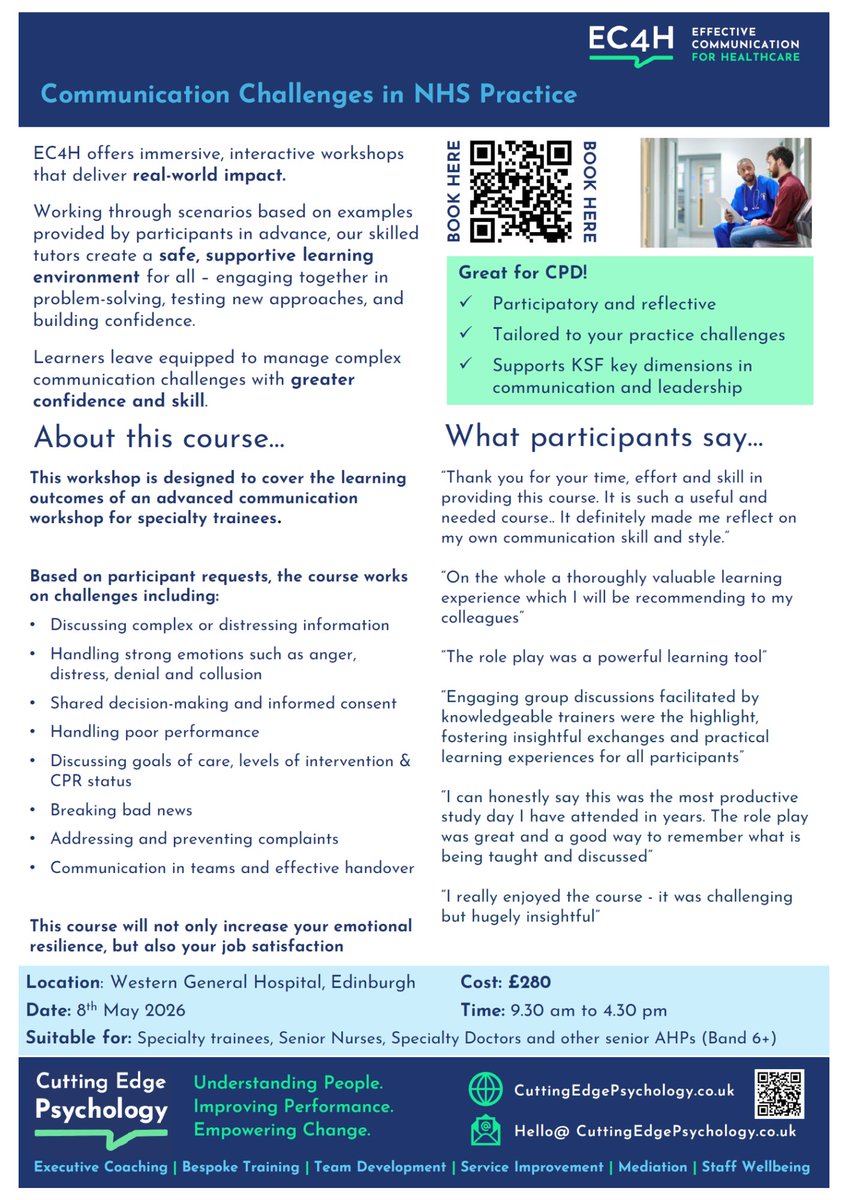 EC4H - Effective Communication for Healthcare tweet media