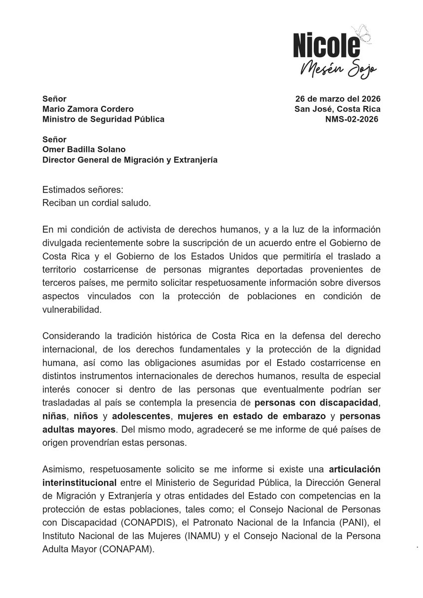 Nicole Mesén Sojo tweet media