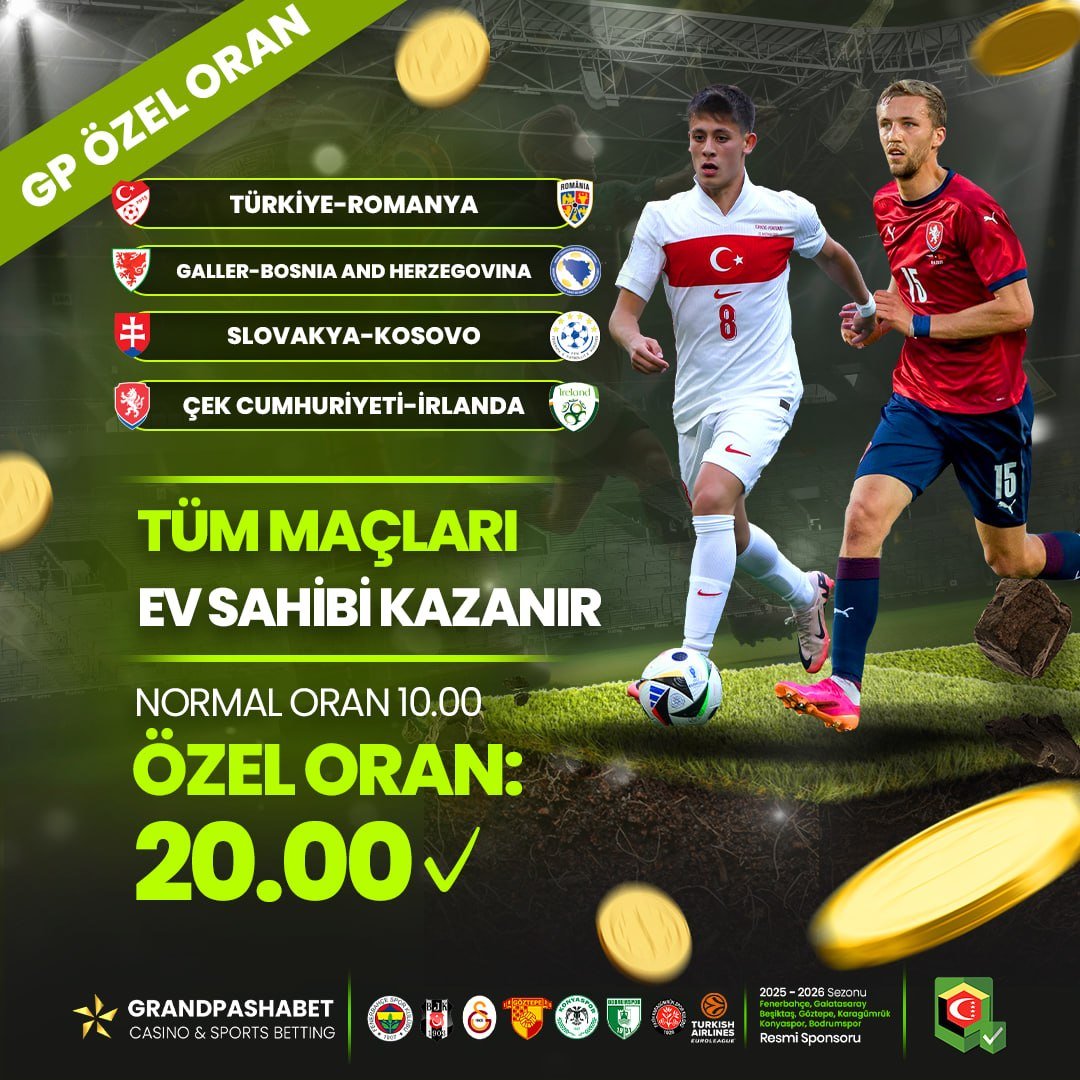 bakioner8's tweet photo. 🚀 #Grandpashabet ile büyük kazanç zamanı!

Yeni üyelere özel Deneme Bonusu seni bekliyor.

🎰 300 Freespin fırsatı
⚽ Canlı bahis keyfi
💰 Yüksek oranlar
Kazanmaya Grandpashabet ile başla!
https://t.co/PMJIEcswFe

#denemebonusu #Türkiye #Romanya https://t.co/S1zsOWBH41