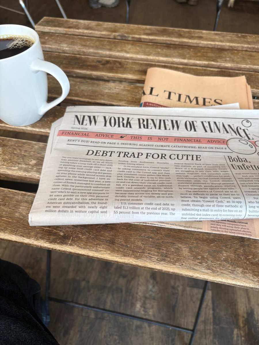 New York Review of Finance tweet media