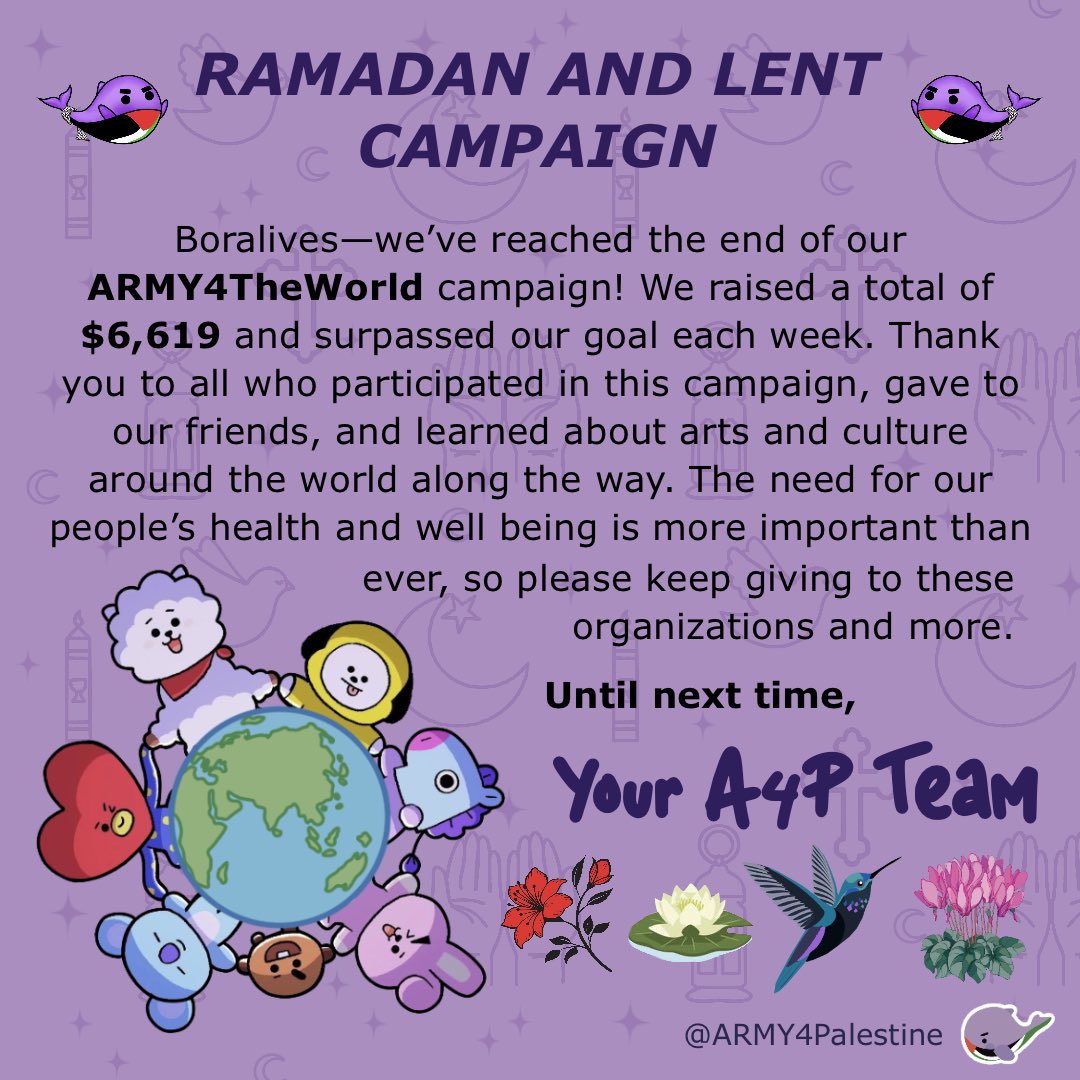 ARMY for Palestine tweet media