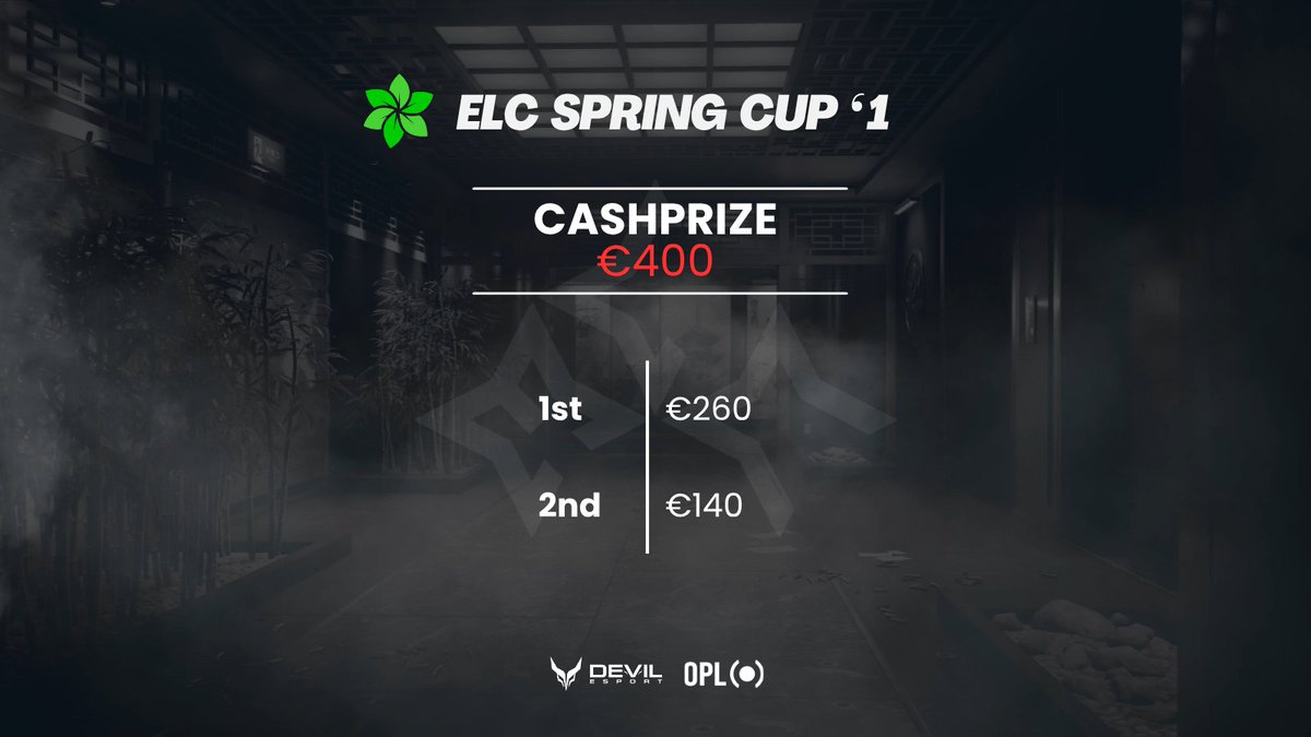 [ELC Spring Cup#1] Registrations for Spring Cup#1 are now OPEN! 🗓 ...