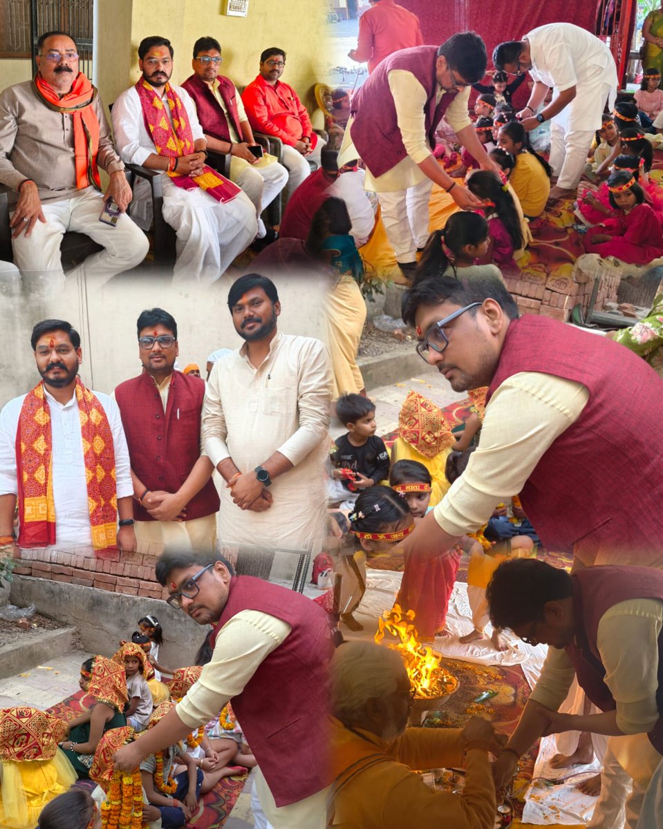 sumit4gzp's tweet photo. आज मां दुर्गा महाष्टमी के दिन राष्ट्रीय स्वयंसेवक संघ गाजीपुर द्वारा आयोजित 108 कन्या पूजन कार्यक्रम में सम्मिलित हुआ । 
जय माता दी 🙏 https://t.co/6SgeeHQnqF