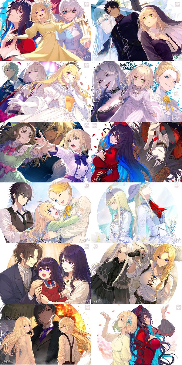 夕薙 (ゆーなぎ) 補助魔法🪄エリスの聖杯🌹出涸らし皇子👑アニメ化決定 tweet media