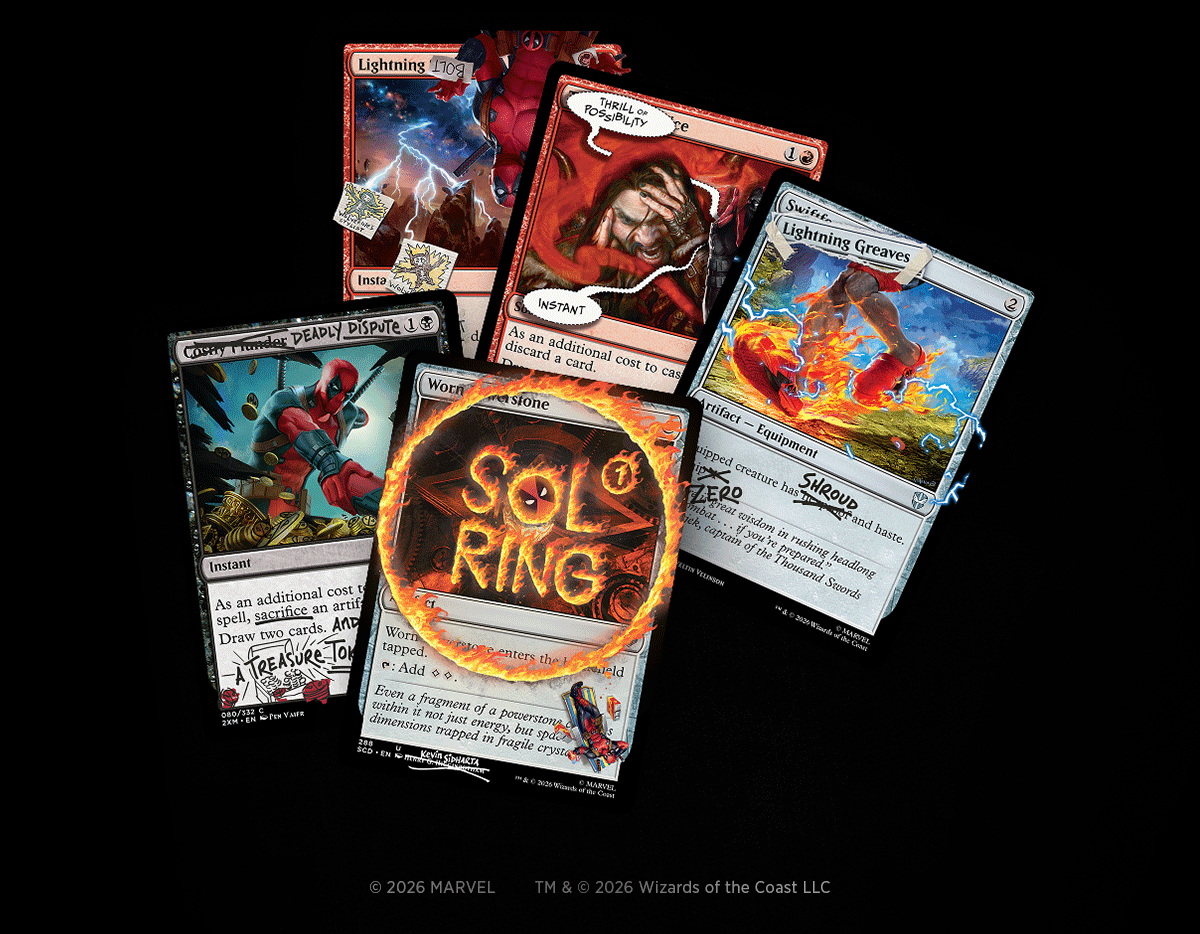 4個セット Marvel'sDeadpool × MTG　SecretLair