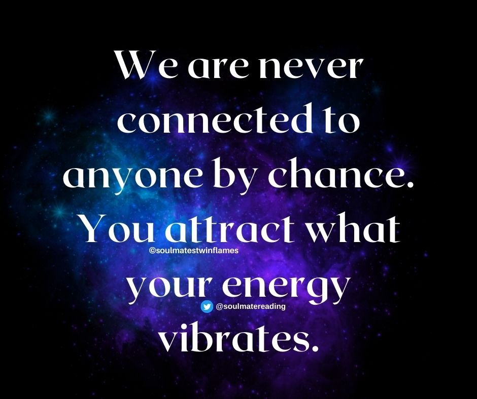 soulmatereading's tweet image. We are never connected to anyone by chance. You attract what your energy vibrates. 

#energy #vibration #attration #attract #lawofattraction #manifest #manifesting #manifestation #connection #connected #soul #souls