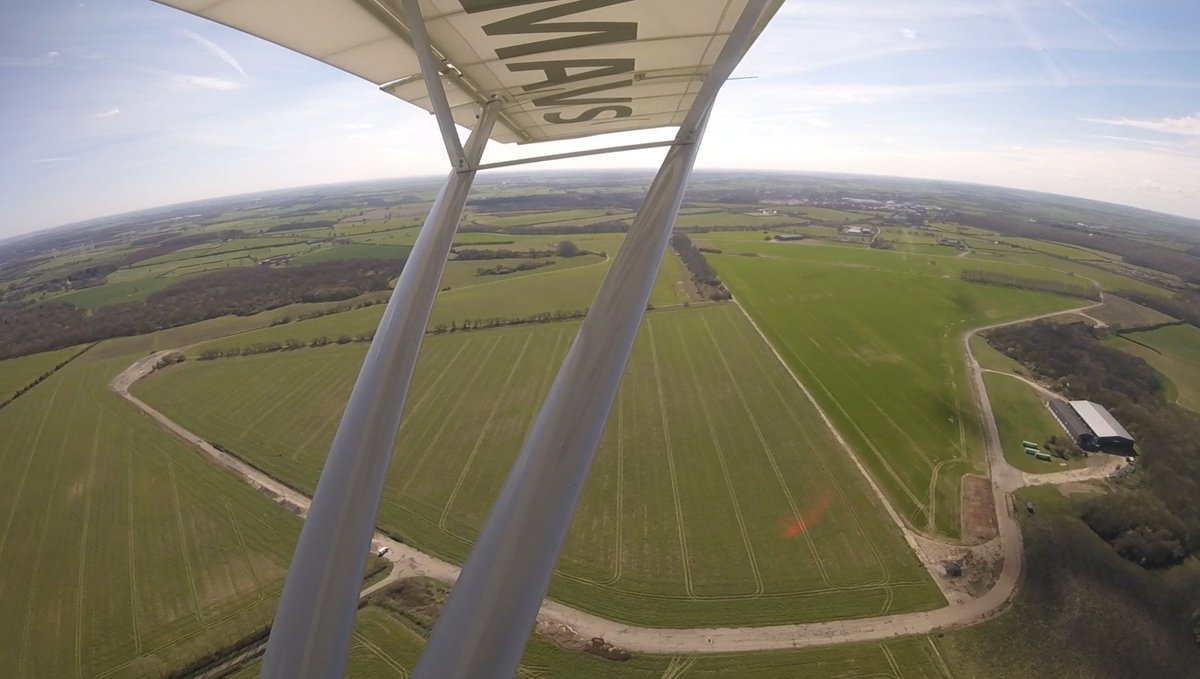 flywithlee's tweet photo. It was a bumpy one, plenty of thermals for those glider pilots out there, but another great lesson today. 

Focused on critically low airspeed &amp; flying a constant radius around a fixed point

#threeaxismicrolight #skyrangernynja #nppl #generalaviation #aviation https://t.co/gJWvh4nVDE