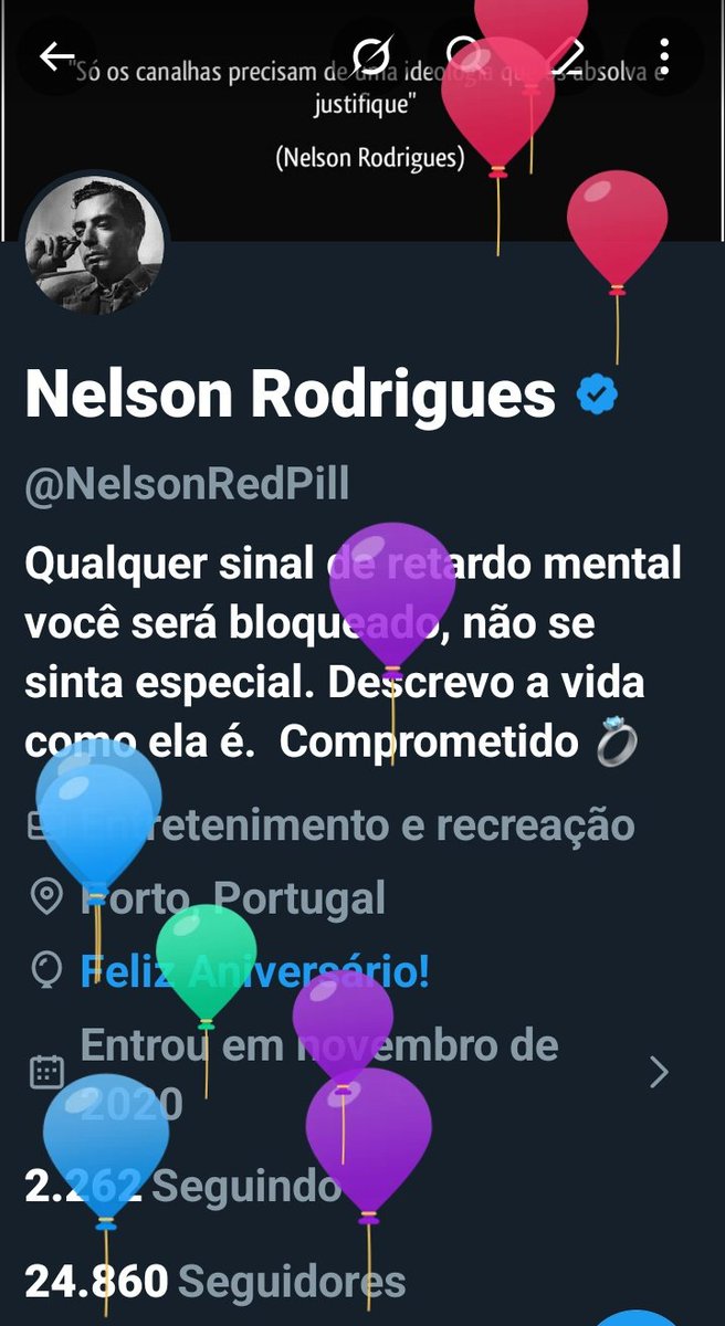 Nelson Rodrigues tweet media