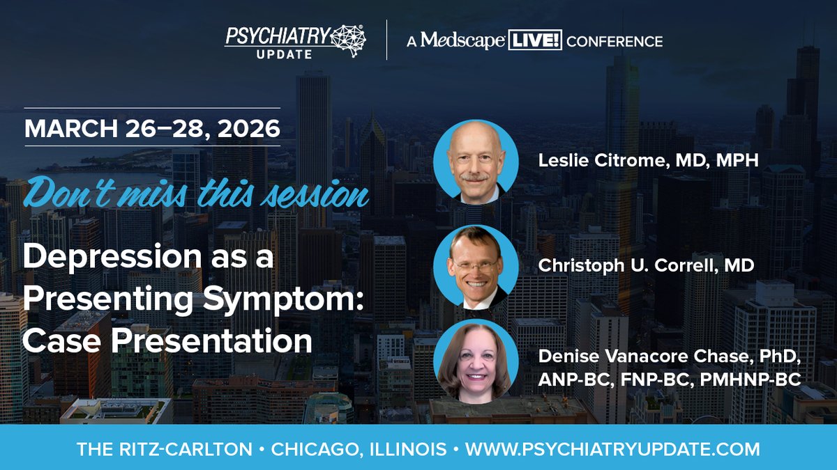 Medscape Psychiatry tweet media