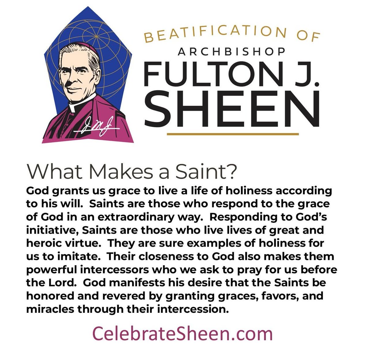 Archbishop Sheen tweet media