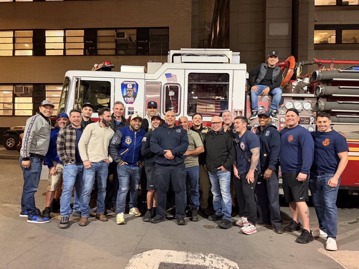 NYCFireWire's tweet photo. The Beekman Street Tigers would like to congratulate Firefighter Tommy Collazo on working his final tour in Engine Company 6. Firefighter Collazo retires after 23 years of service to the people and community of lower manhattan. Firefighter Collazo took immense pride in operating the engine apparatus and was always willing share his knowledge with junior members. We’re gonna miss you “Teddy Bear!” Enjoy your much deserved retirement, and good luck in your next chapter.