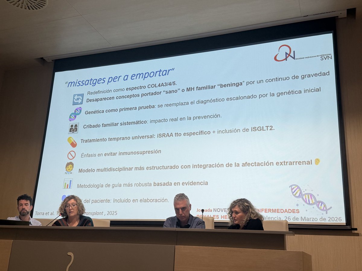 Nuevas guías de Síndrome de Alport por la Dra Malek