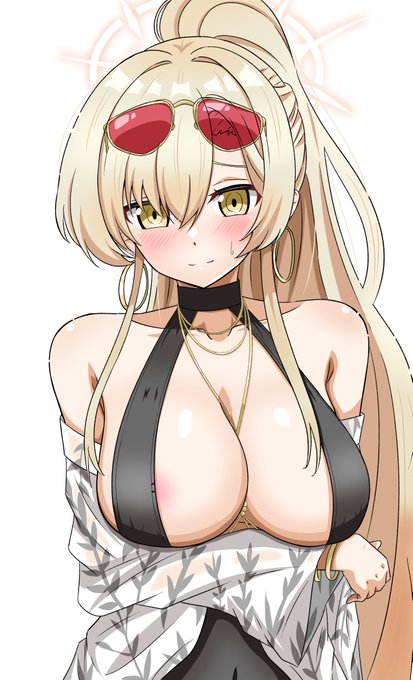 ナギちゃんの水着エロいな～と思いながら描きました 