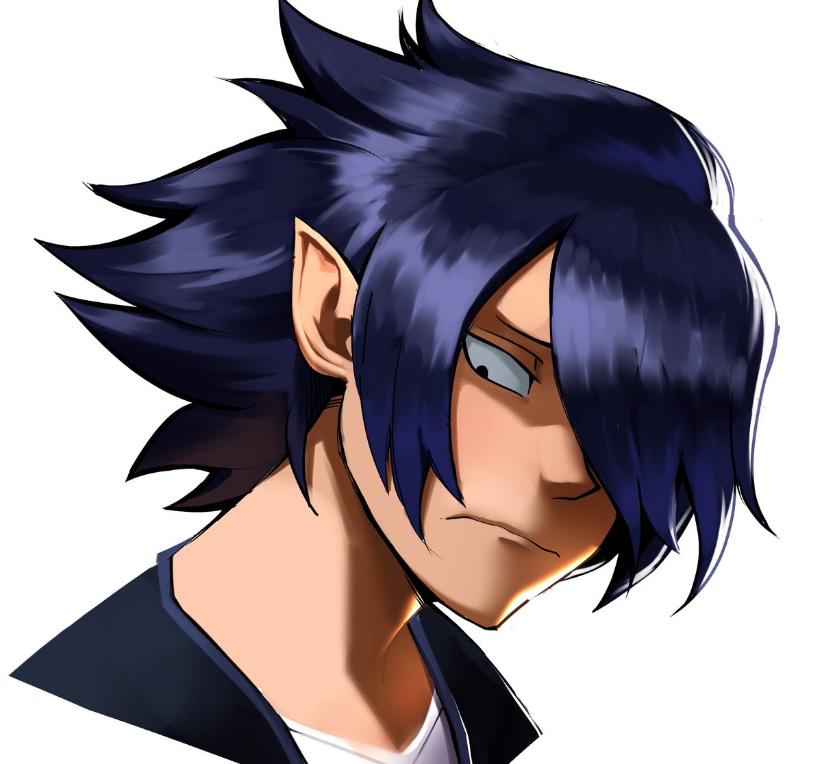Forgot to post this but I practiced rendering a Tamaki Amajiki from My Hero