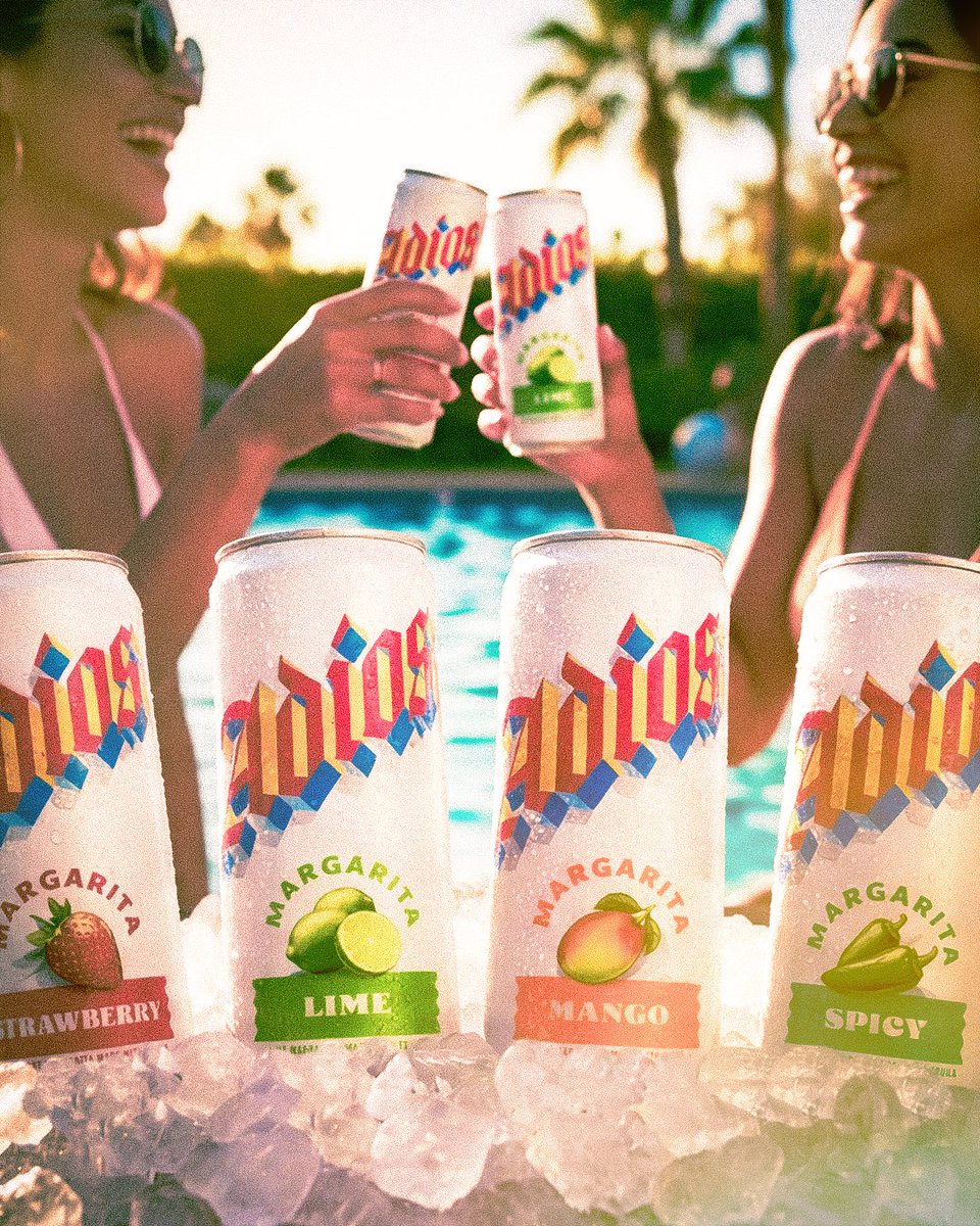 AdiosSpirits's tweet image. The perfect pairing for poolside hangs.
More life. Less stress. Say ADIÓS to the ordinary.

#tequila #cocktails #adios