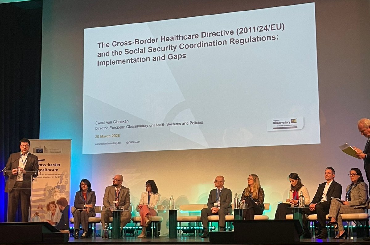 ern_reconnet's tweet photo. Great day in Brussels!🇪🇺
Priority: strengthening cross-border healthcare (Dir 2011/24/EU) for #RareDiseases. 🤝
#ERNs are key to improving patient care across Europe and facilitating cross-border access.🌍
#ERNReCONNET contributed with the Red Flags method for better diagnosis. https://t.co/mdYn1yFQ3m