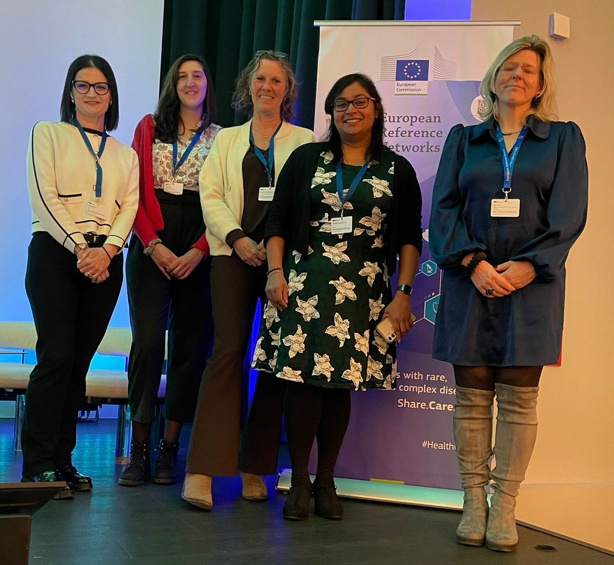 ern_reconnet's tweet photo. Great day in Brussels!🇪🇺
Priority: strengthening cross-border healthcare (Dir 2011/24/EU) for #RareDiseases. 🤝
#ERNs are key to improving patient care across Europe and facilitating cross-border access.🌍
#ERNReCONNET contributed with the Red Flags method for better diagnosis. https://t.co/mdYn1yFQ3m