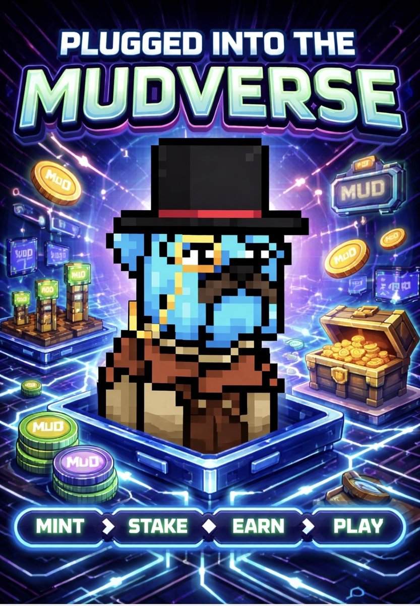 MUDNFTs_'s tweet photo. Most projects promise. We BUILT first!

🔥MUDNFTs plug into a LIVE loop: Mint → Stake → Earn → Play📷

📷MUD rewards flowing NOW Game dropping next

Early minters aren’t guessing—they’re earning.

Mint before the shift 📷 https://t.co/Ay4Ji4SsRW
#MUDNFTs https://t.co/QvGH6Kc3NL
