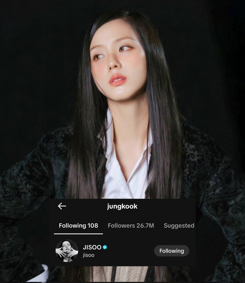 Jisoo Interactions tweet media