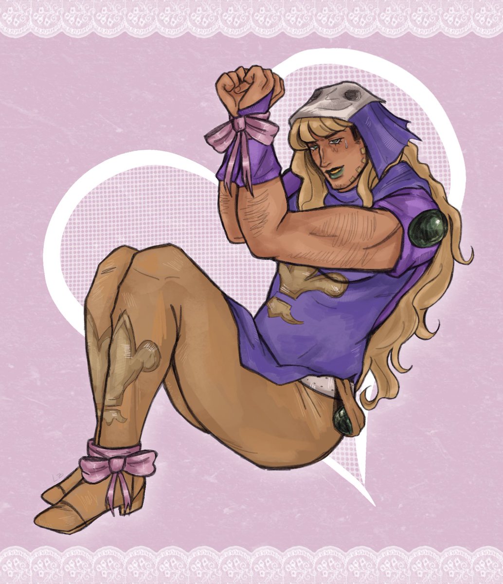 what lovely bows you’re wearing! #jjba