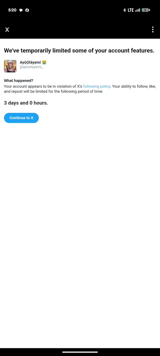 Ayọ̀Ọláyẹmí 😭 tweet media