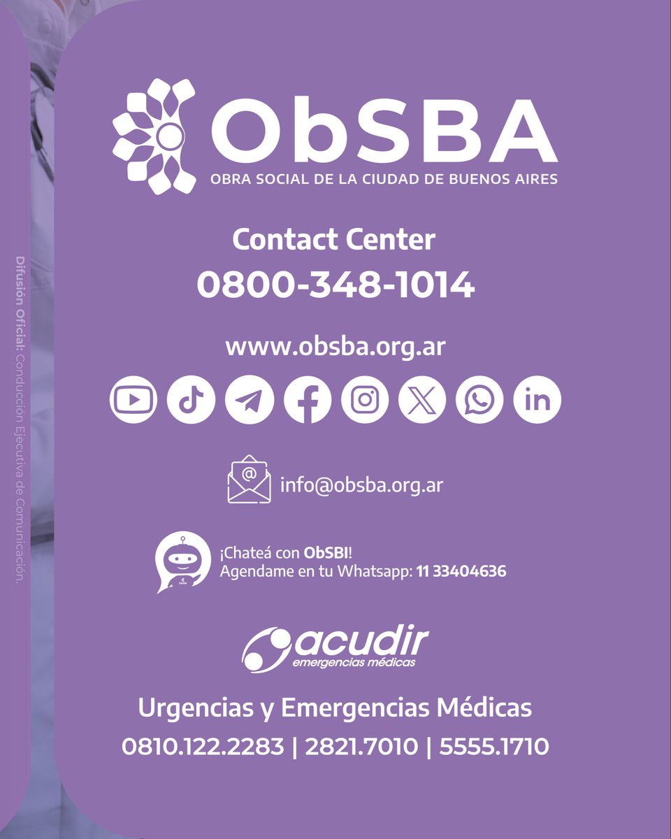 Obra Social de la Ciudad de Buenos Aires tweet media