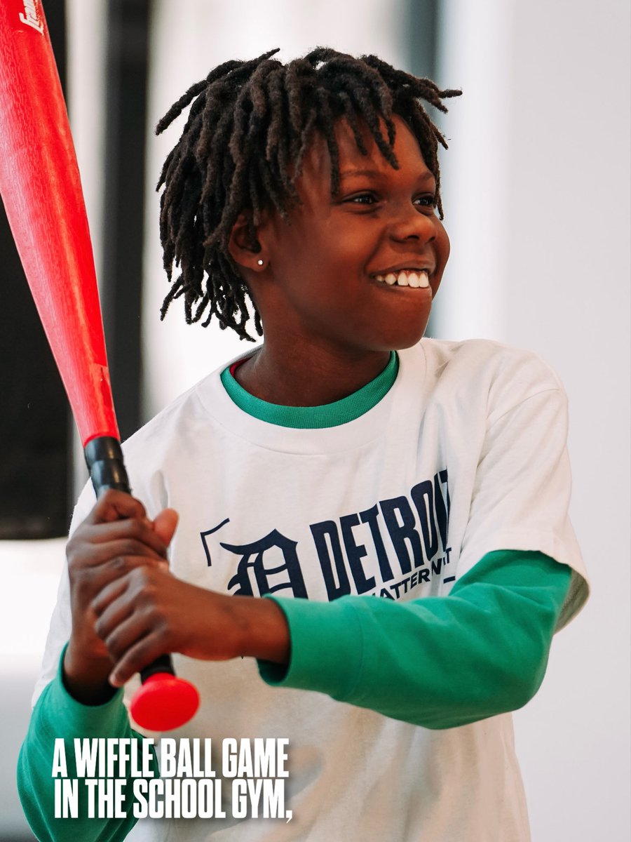 Detroit Tigers Community Impact tweet media
