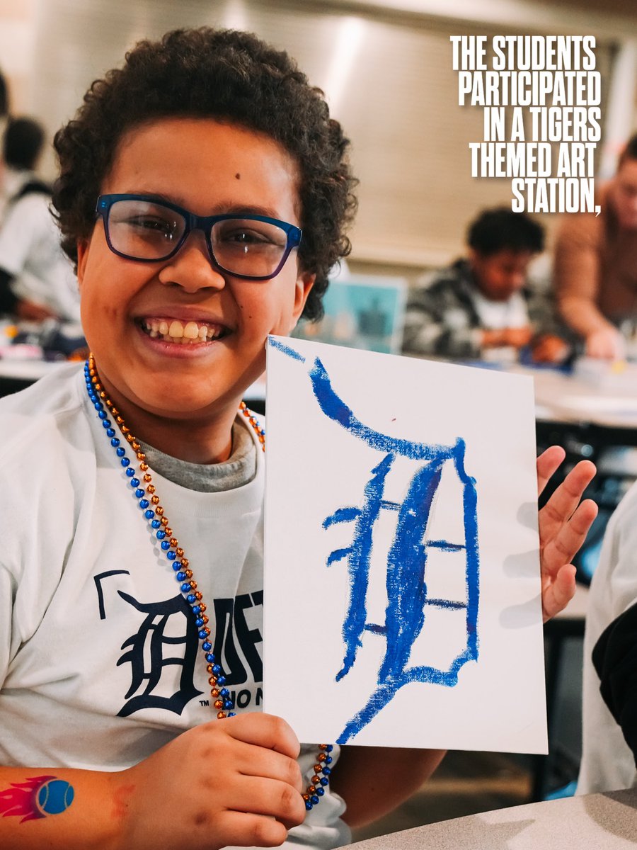 Detroit Tigers Community Impact tweet media