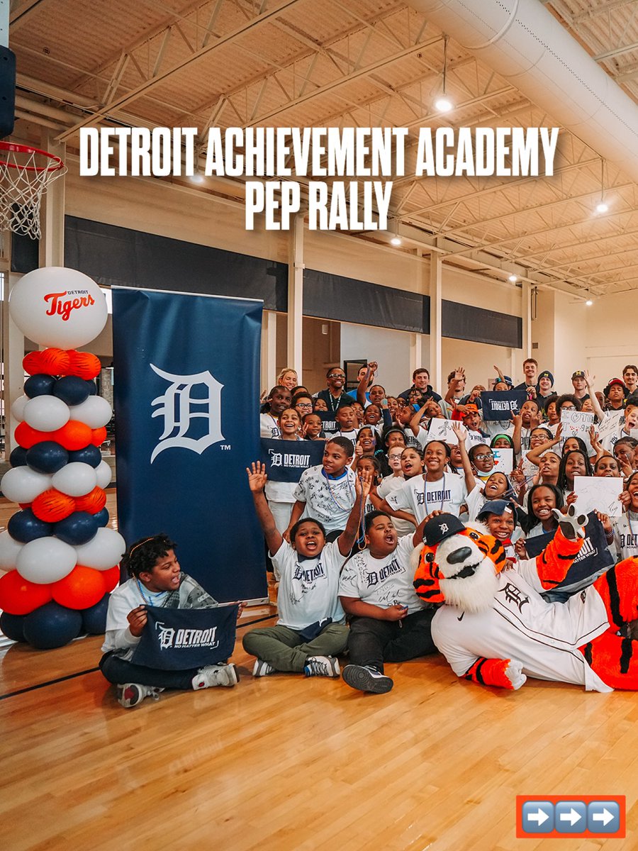 Detroit Tigers Community Impact tweet media