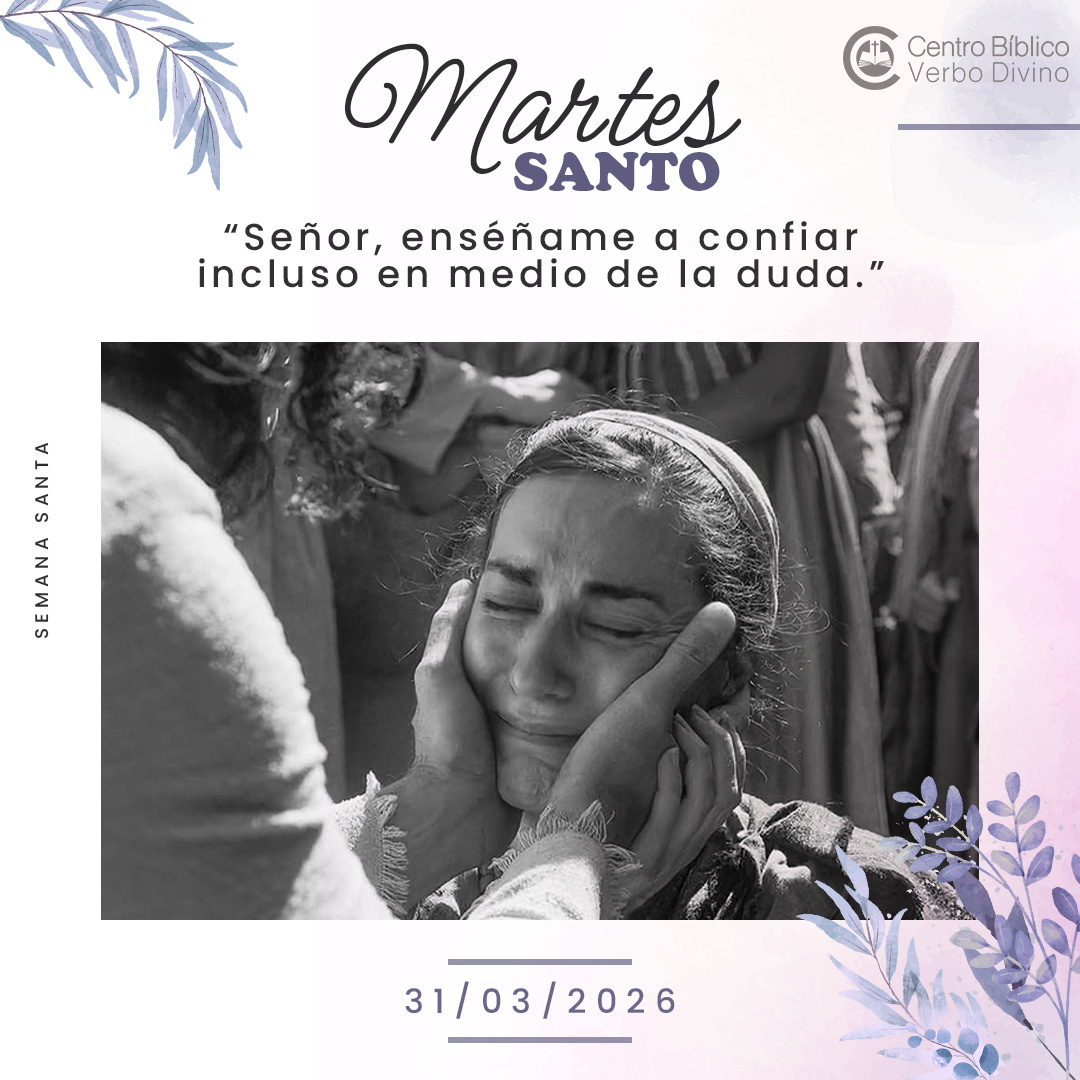 centrobiblicovd's tweet photo. ✨ 𝑴𝒂𝒓𝒕𝒆𝒔 𝑺𝒂𝒏𝒕𝒐
Cuando dudes, recuerda: Dios nunca falla.

#SemanaSanta #martessanto #PasiónDeCristo #verbodivino https://t.co/lnFZjE3I33