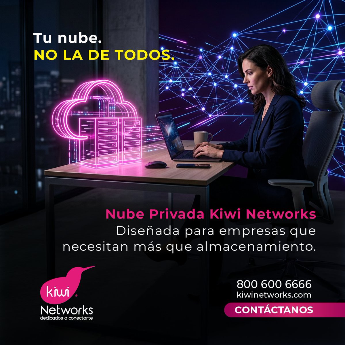 KiwiNetworks's tweet photo. La información estratégica de tu empresa no debería vivir en un espacio compartido.
🔐 Seguridad dedicada
⚙ Infraestructura personalizada
📊 Control total

https://t.co/fIBHR8bbFR 
📞 800 600 6666.

 #KiwiNetworks
 #DedicadosAConectarte https://t.co/kgzEg6PEV4