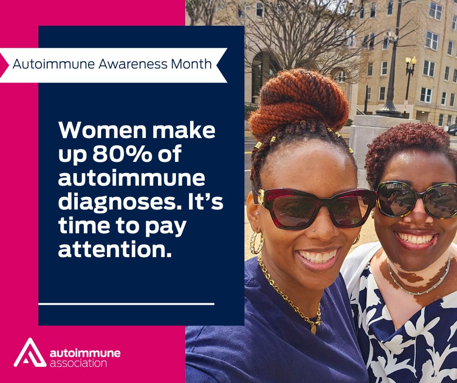 britsocimm's tweet image. At the BSI, we’re continuing to support #AutoimmuneAwarenessMonth

Women are 80% more likely to be diagnosed with an autoimmune condition. Raising awareness helps support those affected, and the research towards finding cures. 

For more info, visit autoimmune.org