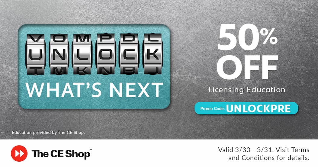 Thinking about starting a career in real estate? Now’s the perfect time.
🌳 Unlock 50% on pre-licensing courses and begin building the skills you need to launch your career. visit
 GEPAR.theceshop.com and use promo code UNLOCKPRE to enroll today. Valid 3/30/26–3/31/26